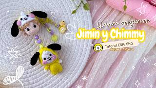 Jimin y Chimmy (llavero amigurumi) / tutorial paso a paso (ESP/ENG) 1ra Parte / 1st Part
