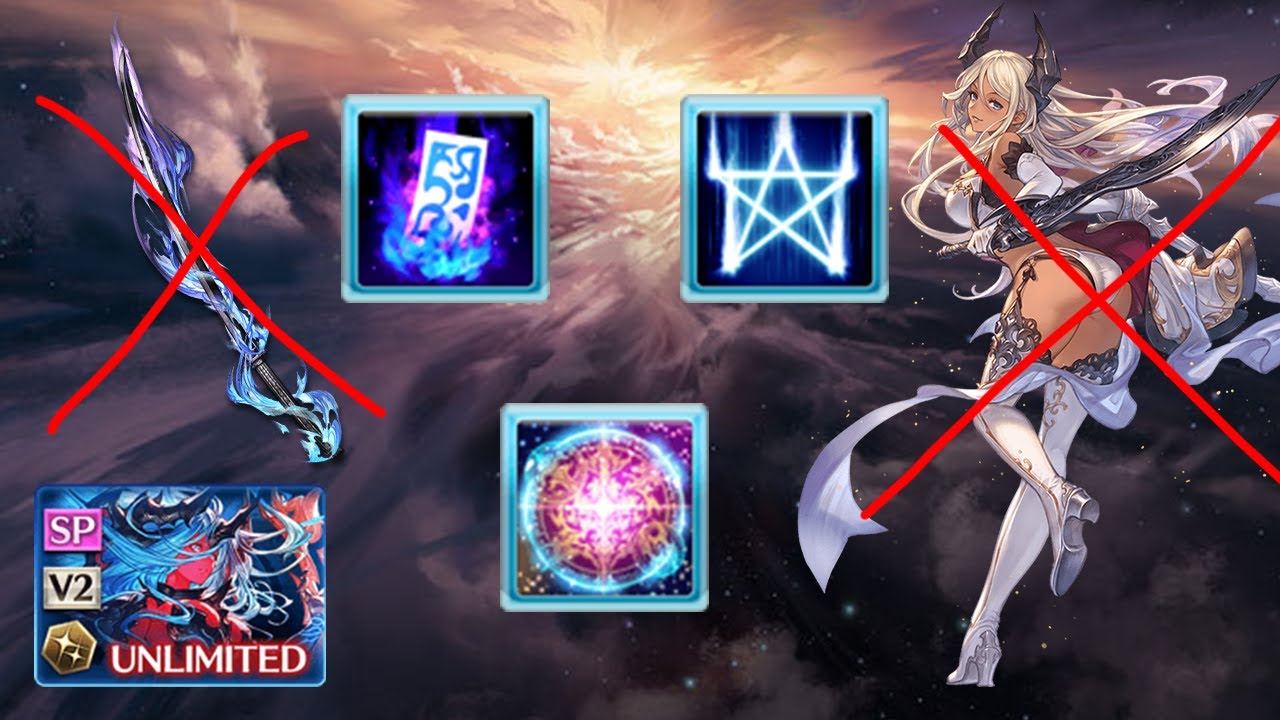 [Granblue Fantasy] Versusia Water Onmyoji CCW (No Sylvia) Hero Weapon / [GBF] Versusia Water Onmy...