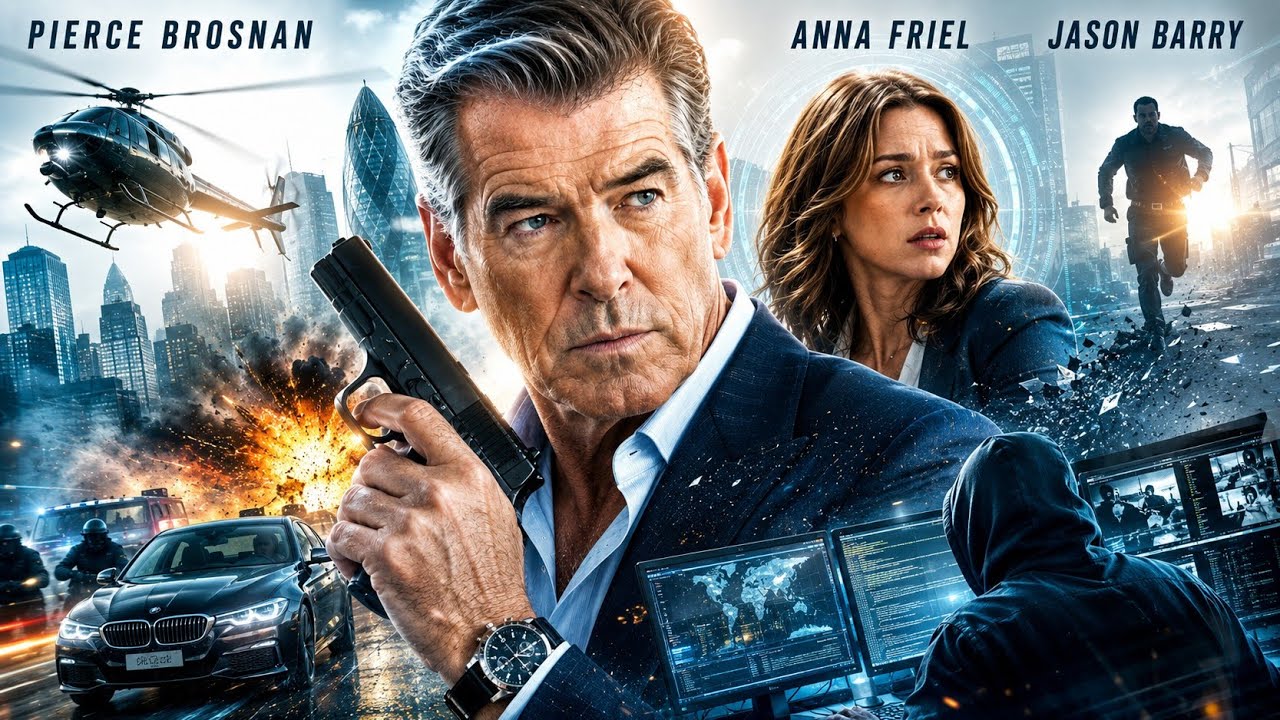 Pierce Brosnan In A Deadly Cyber War | Hollywood English Movie | Full Mystery Action Thriller Movie