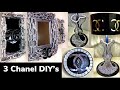 3’ Glam Revised Chanel DIY’s | Wall Chain Mirrors | Body Shape Lamp | Wall Clock | Home Decor | 2021