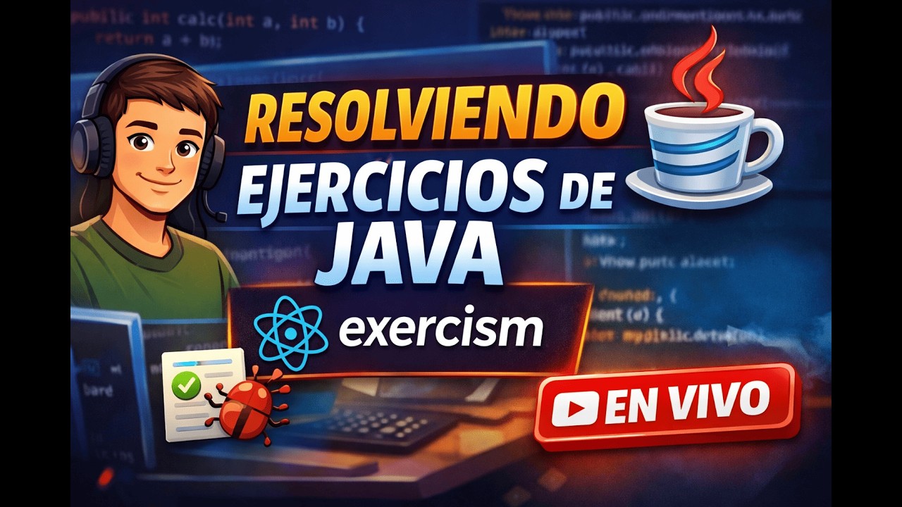 Resolviendo ejercicios de Java en directo 🔥 | Exercism Java Track ...