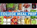 Healthy College Meal Prep! No Oven—Microwave only!