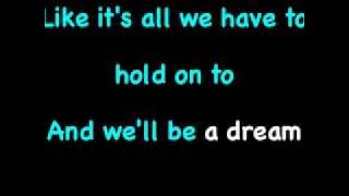 We'll be a dream - We The Kings ft Demi Lovato (karaoke lyrics)