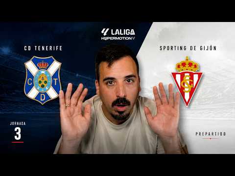 TENERIFE vs SPORTING GIJÓN PRE-MATCH | MATCHDAY 3 LIGA HYPERMOTION 26/27