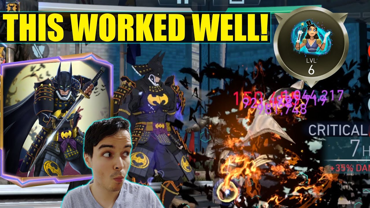 Class Ascended  Puppet Batman Ninja Batman Is Great Injustice 2 Mobile