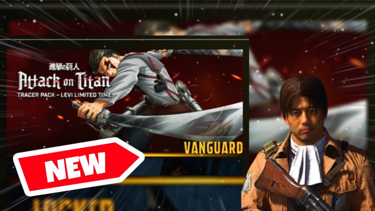 How to Unlock “ATTACK ON TITAN” BUNDLE in VANGUARD & WARZONE! LIMITED TIME LEVI OPERATOR SKIN PACK!