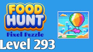 Food Hunt: Pixel Puzzle level 293 walkthrough solution 