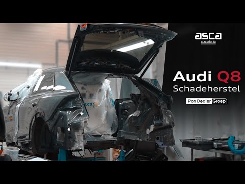 Audi Q8 schadeherstel door ASCA autoschade