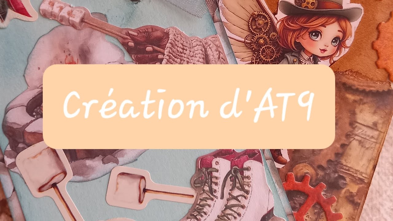 Je créée ma première AT9 format de @maya0776 