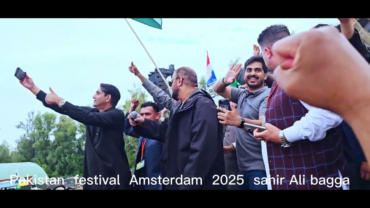 Pakistan festival | Amsterdam |sahir ali bagga | ساحر علی بگا | - YouTube