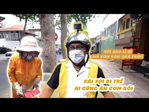 Video Color Man đi giao cơm tấm kiểu gì mà cơm tấm còn... - youtube