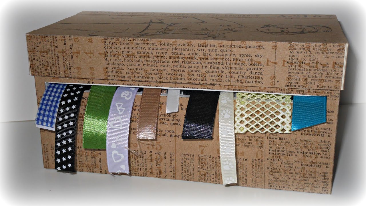 Tutorial: Organizador de cintas o listones con cartón pluma | Organización | Mundo@Party