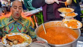 Surviving SPICY FOOD In Indonesia  Indonesian street food in Surabaya