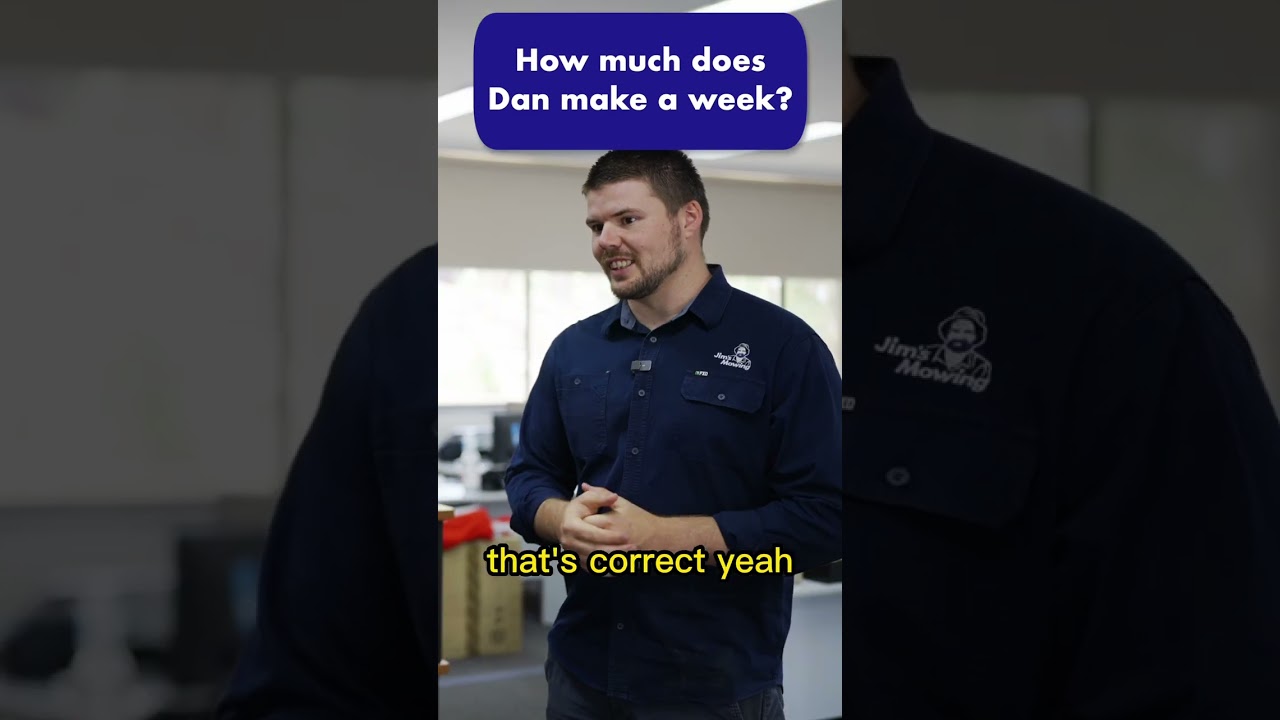 Can you really make 24k a week with Jim's Mowing?
