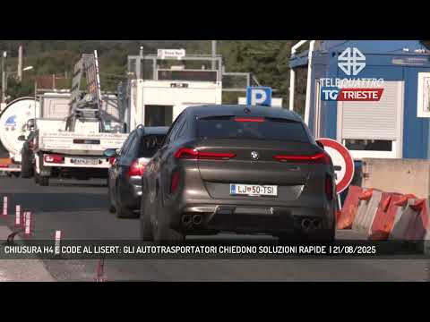 CHIUSURA H4 E CODE AL LISERT: GLI AUTOTRASPORTATORI CHIEDONO SOLUZIONI RAPIDE  | 21/08/2025