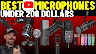 Best Mics under 200 dollars for Youtube and Podcasting