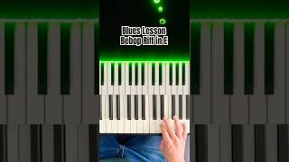 How To Play Blues Piano: Improvising with Bebop Riffs Key of E (Synesthesia Lesson)