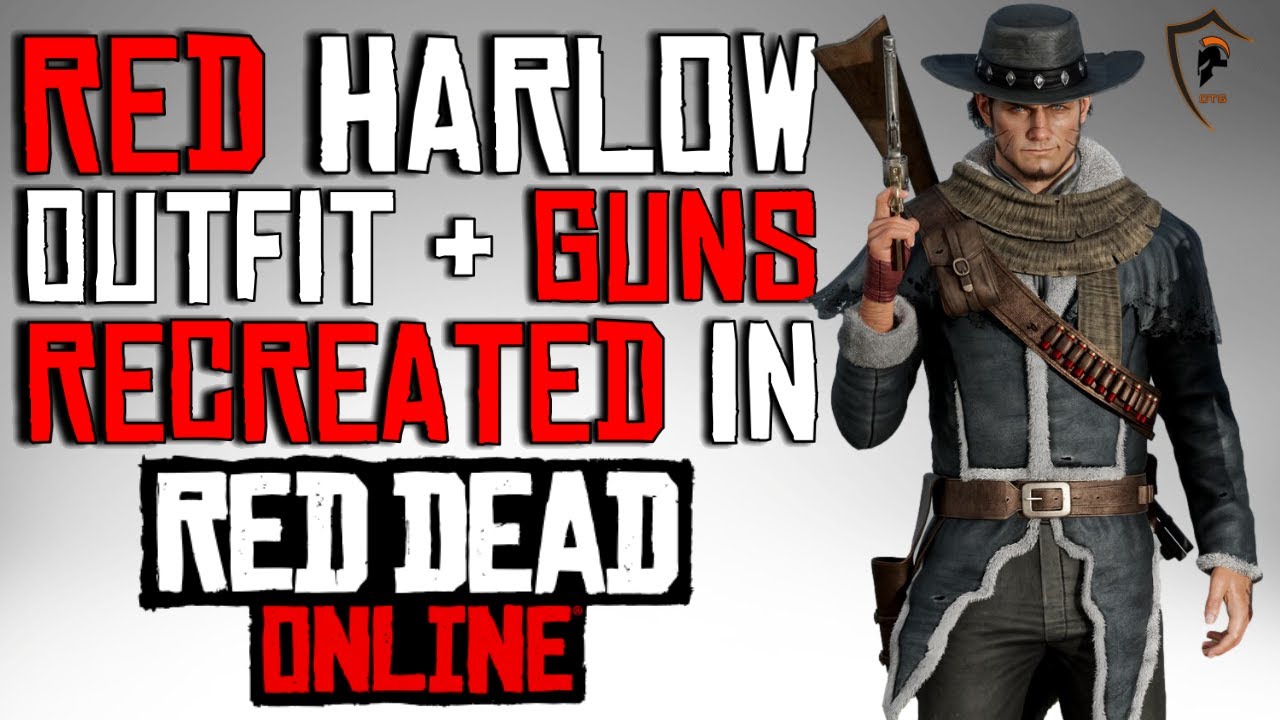 Red Harlow Outfit and Iconic Weapons in Red Dead Online - YouTube