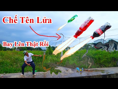 Video Cách Chế Tên Lửa Từ Chai Nước Cực Hay / Phóng Tên Lửa... - youtube