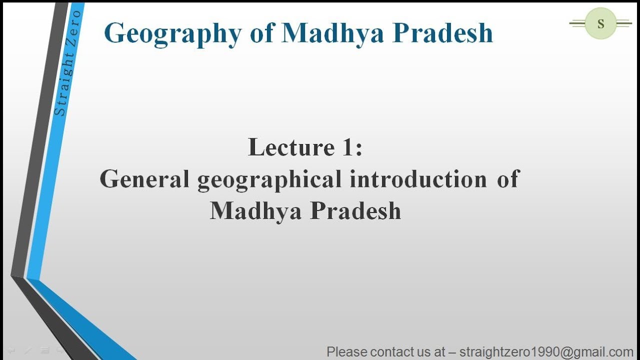 Mission MPPSC  - L01 MP Geography lecture on general introduction