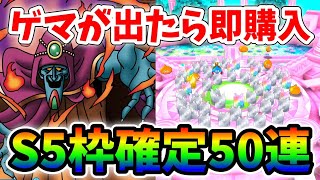 【超激アツ】S5枠確定一撃50連ガチャが想像以上にやばすぎた