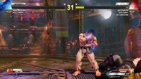 Ryu parry Abigail v trigger and CA