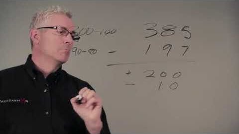 Partial-Differences Subtraction Method