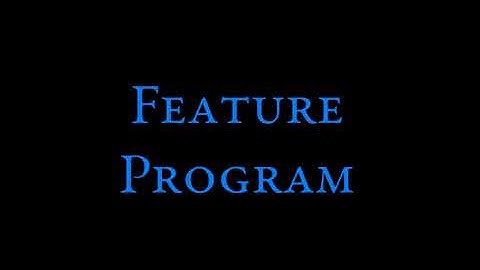 Feature Program 1995-1998 (Recreation)