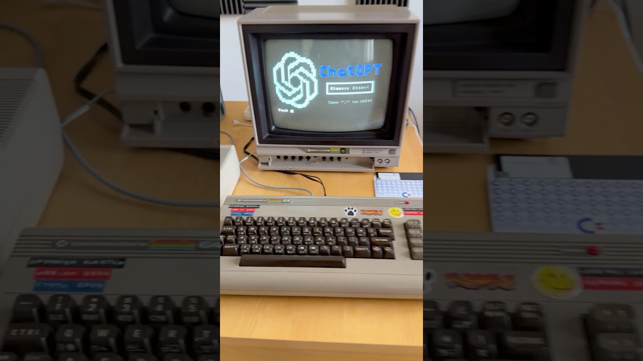 Использование ChatGPT на Commodore 64