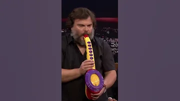 Jack Black performs his legendary Sax-A-Boom! #shorts