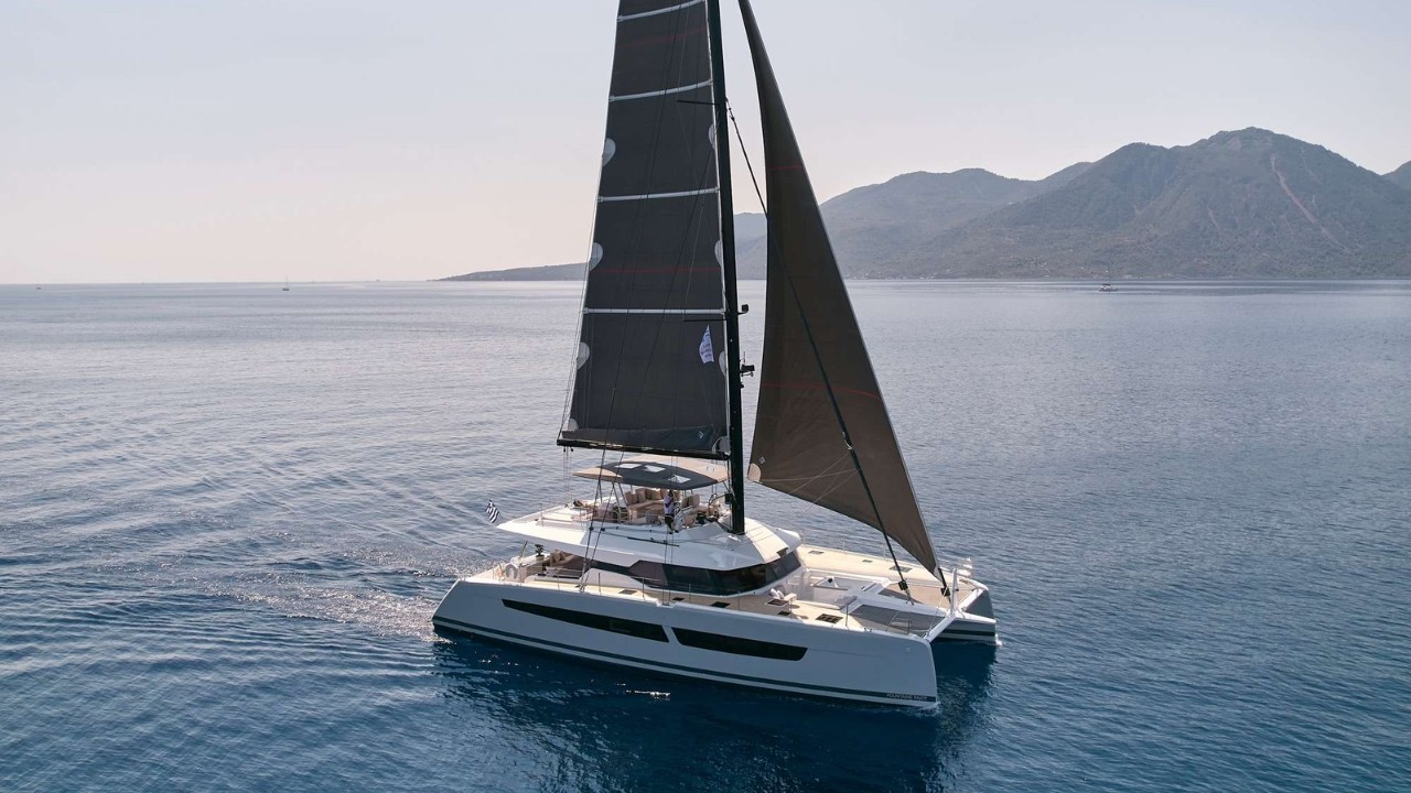 ⁣Sailing Catamaran Alexandra II - Greece