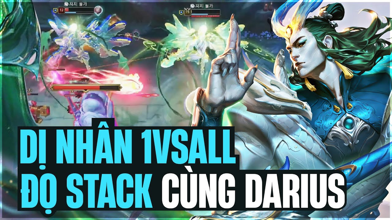 DỊ NHÂN 1VSALL CÙNG PHONG CÁCH CHƠI SIÊU HỔ BÁO ĐỌ KÈO FULL STACK GIỮA ZAAHEN VS DARIUS VÀ CÁI KẾT