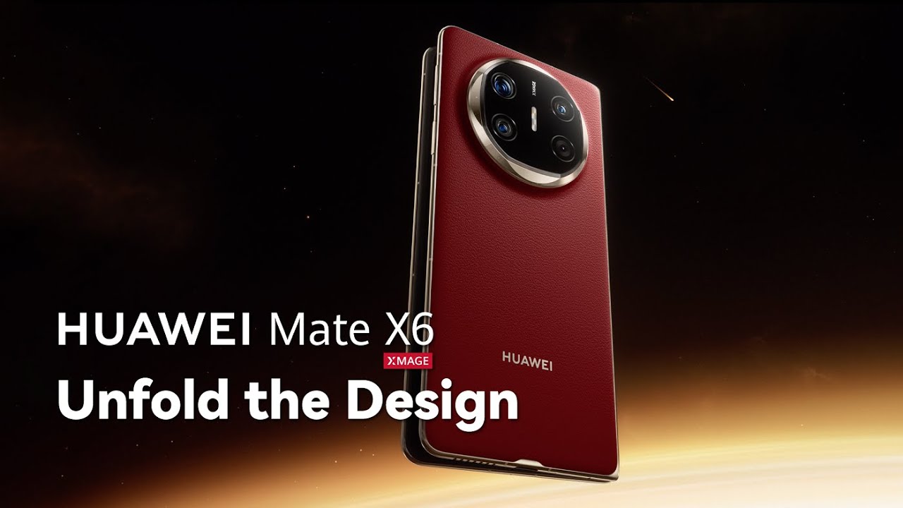 HUAWEI Mate X6 - Unfold the Design - YouTube