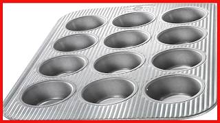 USA Pan 12 Cup Cupcake and Muffin Pan Review: Durable, Nonstick, Made in the USA