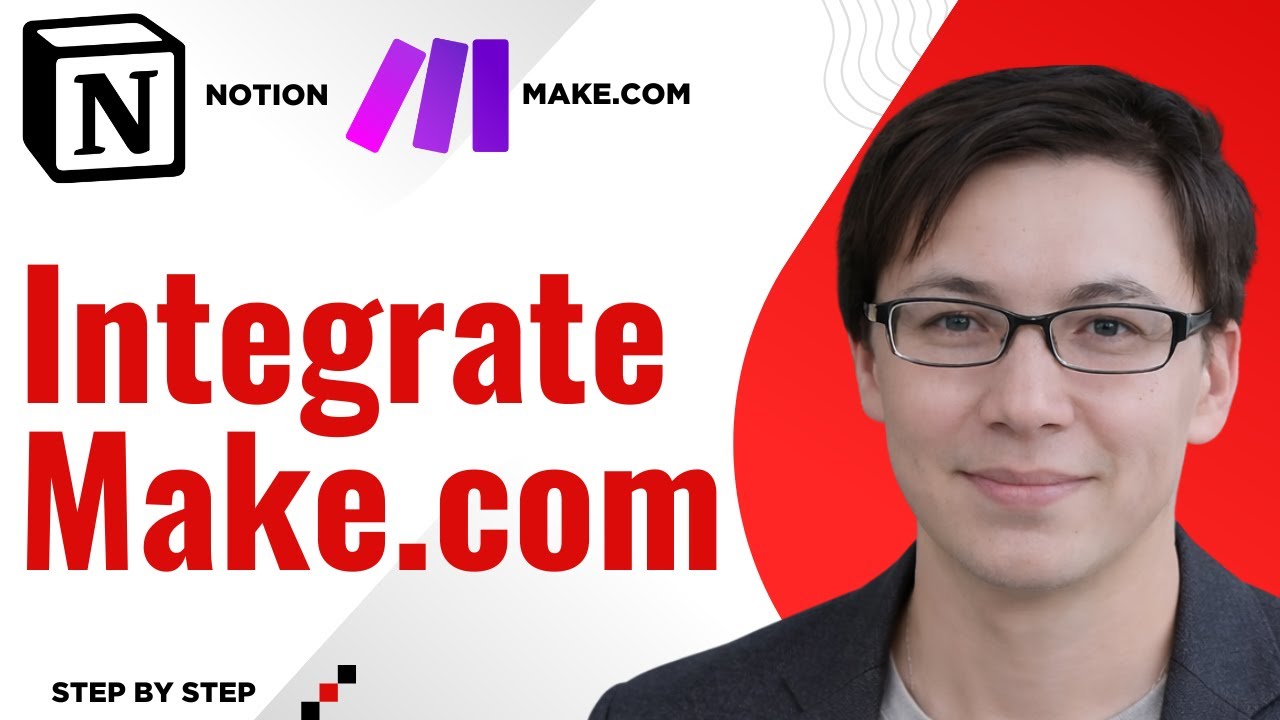 Make.com Notion integration tutorial showing automation workflow