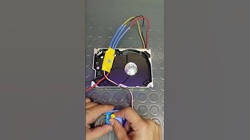 Running HDD motor with ESC