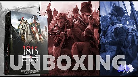 Unboxing 1815 Scum of the Earth
