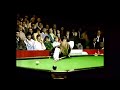Steve Davis playing left handed! (very rare!)