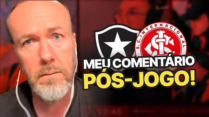 VEXAME PRA CAIR A CASA | COMENTÁRIO DE FABIANO BALDASSO BOTAFOGO 4 X 0 INTERNACIONAL