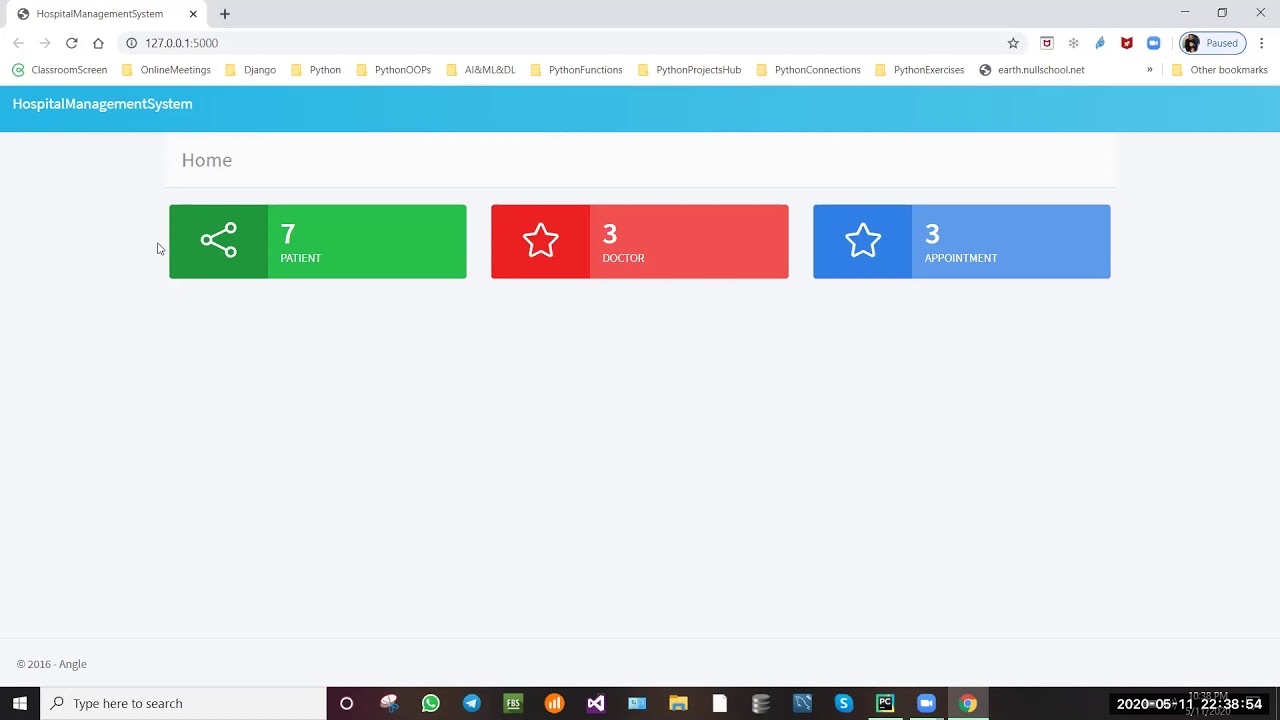 Hospital Management System Netbeans Java Gui Project