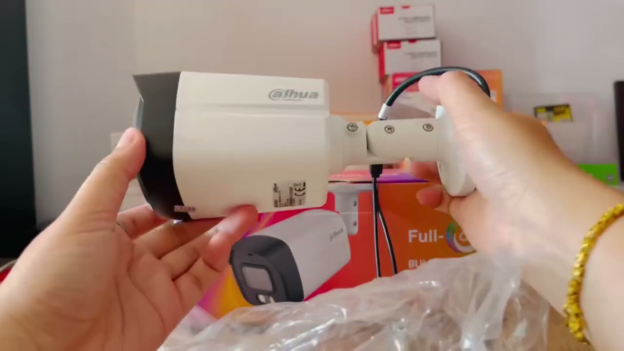 Dahua Fullcolor 24h 4K-8Megapixels ស្រូបសំលេង