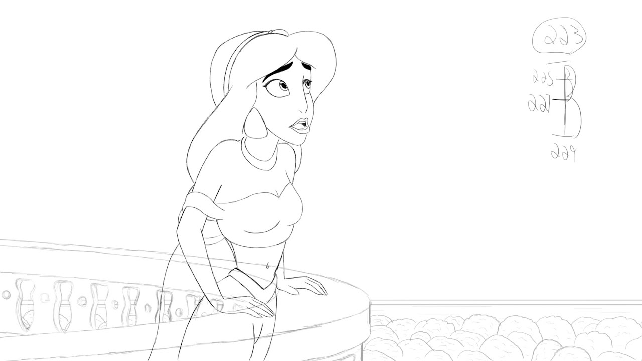 These Palace Walls - Jasmine Pencil Test