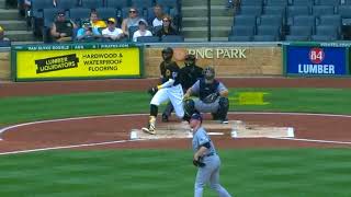 Starling Marte and Gregory Polanco back to back jacks