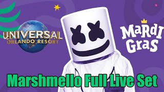[ 4K ] Marshmello Full Live DJ Set - Universal Studios Orlando Mardi Gras 2022