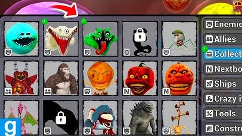 Nextbots in playground mod updated new yarnaby poppy playtime number blocks chasingnextbots