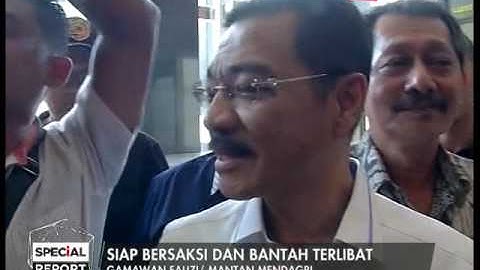 Gamawan fauzi : Saya siap bersaksi dan tidak terlibat dalam Korupsi E-KTP - Special Report 16/03