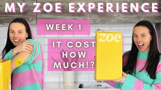 Zoe Nutrition It Costs How Much? 1 Week In