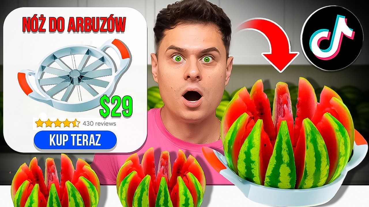 Testuję Viralowe Gadżety z TikToka! ARBUZATOR-3000!