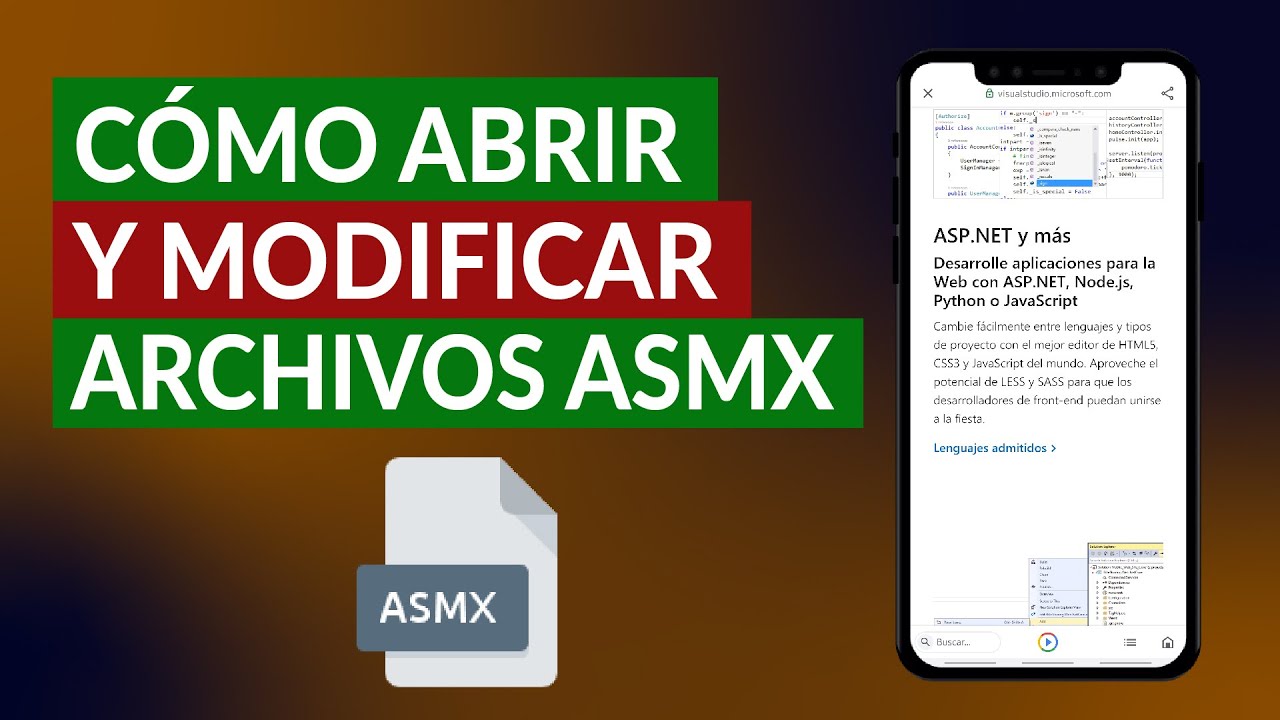 Cómo Abrir, Modificar y Convertir Archivos ASMX Fácil y Rápido - YouTube