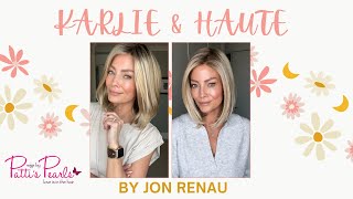 Comparing  2 Jon Renau Synthetic Wigs: Haute & Karlie  WigsByPattisPearls.com